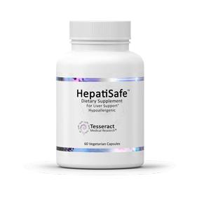 HepatiSafe 60 Capsules Tesseract Medical Research Supplement - Conners Clinic